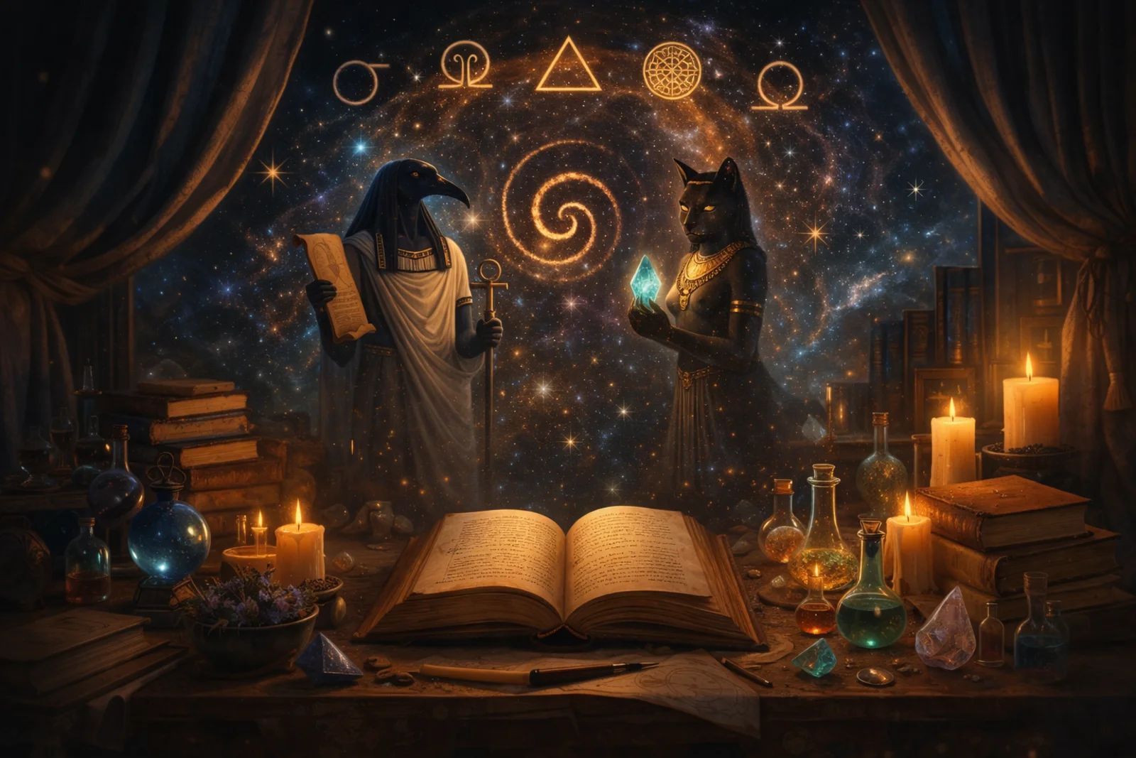 Grimorio simbólico y mapas de conciencia